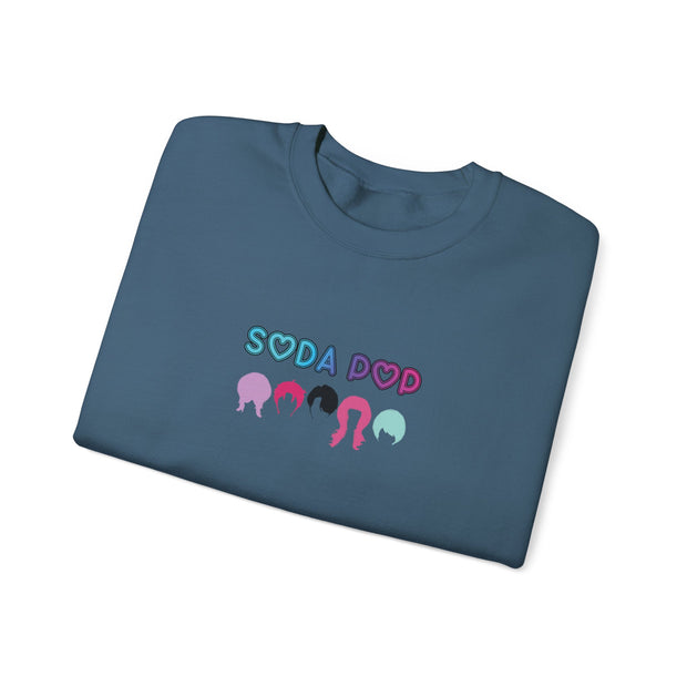 Soda Pop Crewneck Sweatshirt | Unisex Comfortable Top, Gift for Fathers Day, Cozy Fashion, Casual and Trendy Wear