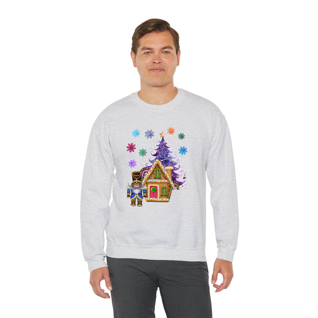Gnome Nutcracker Unisex Heavy Blend™ Crewneck Sweatshirt