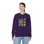 Support the Fight Unisex Heavy Blend™ Crewneck Sweatshirt