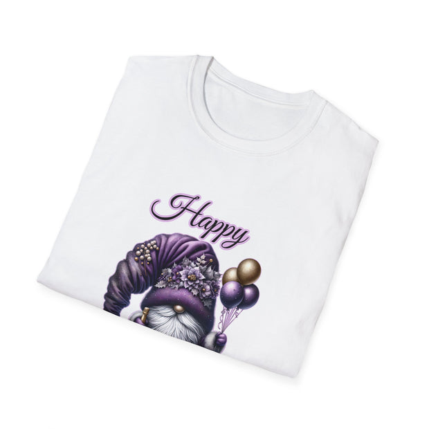 Gnome New Year Unisex Softstyle T-Shirt