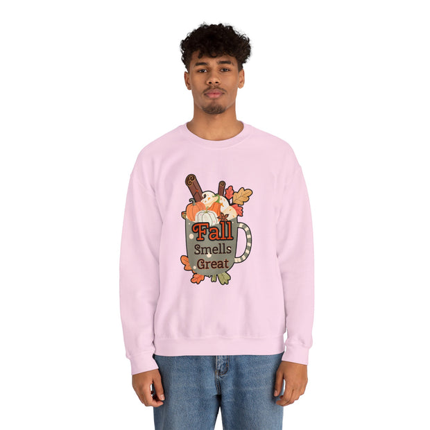 Fall Smells Great Unisex Heavy Blend™ Crewneck Sweatshirt
