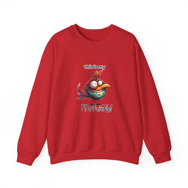 This is My Mad World Unisex Heavy Blend™ Crewneck Sweatshirt