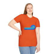 Semicircle Striped Unisex Softstyle T-Shirt