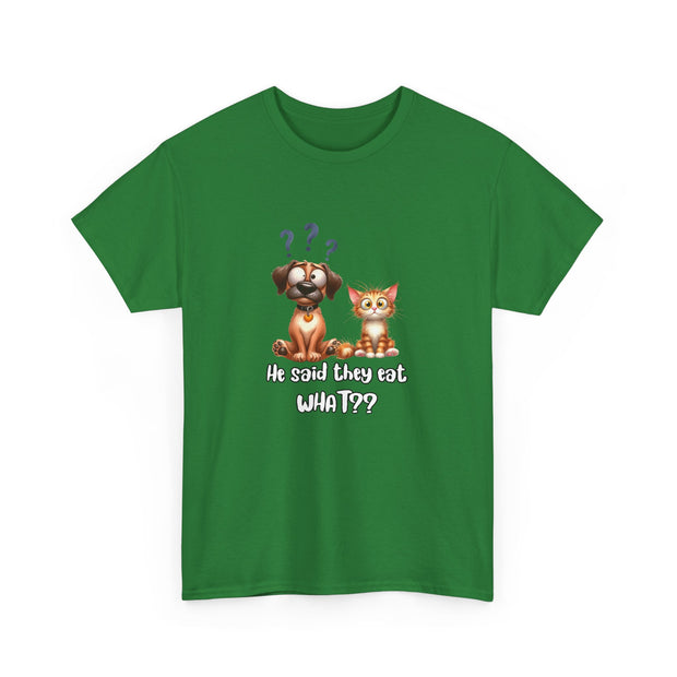 They Eat What Unisex Heavy Cotton Tee