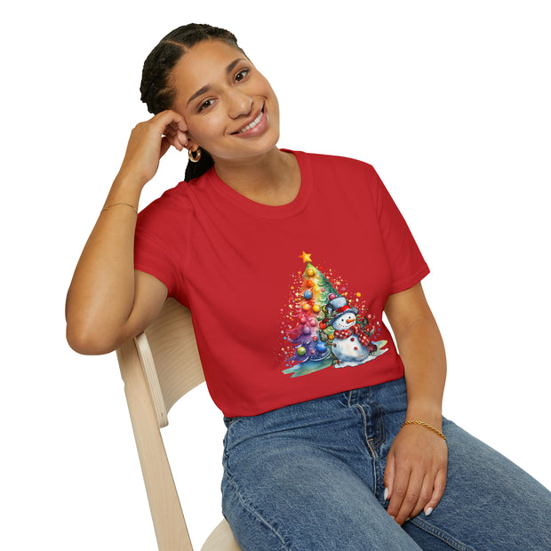 Snowman Unisex Softstyle T-Shirt