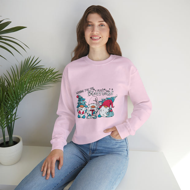Gnome Christmas Unisex Heavy Blend™ Crewneck Sweatshirt