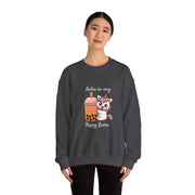 Unicorn Boba Unisex Heavy Blend™ Crewneck Sweatshirt