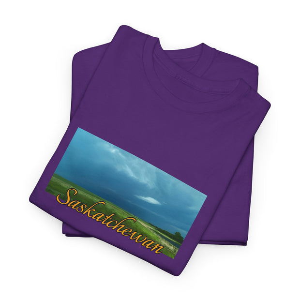 Saskatchewan Skies Unisex Heavy Cotton Tee