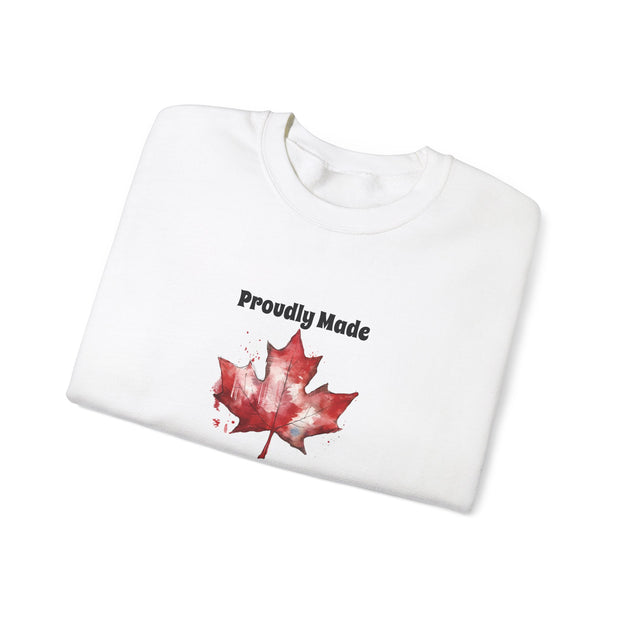 Proudly Made in Canada Unisex Heavy Blend™ Crewneck Sweatshirt