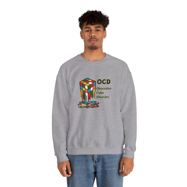 Rubik Cube Unisex Heavy Blend™ Crewneck Sweatshirt