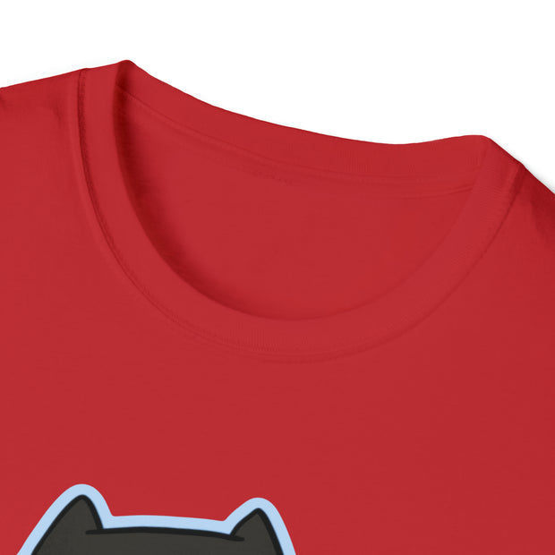 Christmas cat Unisex Softstyle T-Shirt