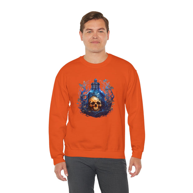 Bottled Skull Unisex Heavy Blend™ Crewneck Sweatshirt