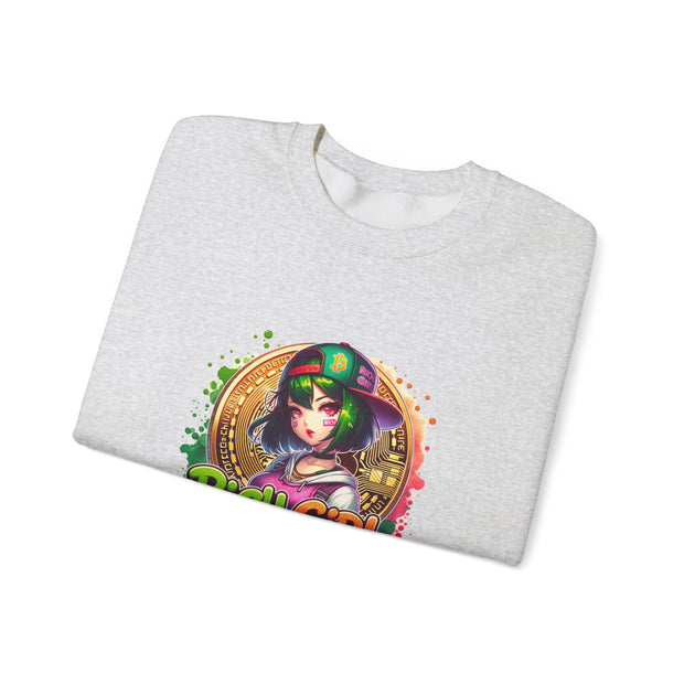 Graffiti Anime Girls Unisex Heavy Blend™ Crewneck Sweatshirt