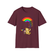 Winnie the Pooh Raining Pride Unisex Softstyle T-Shirt