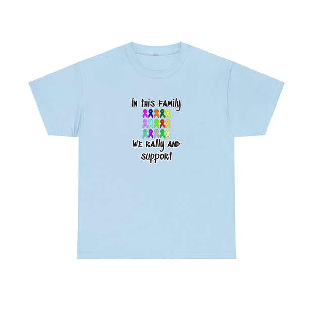 Cancer Support Unisex Heavy Cotton Tee