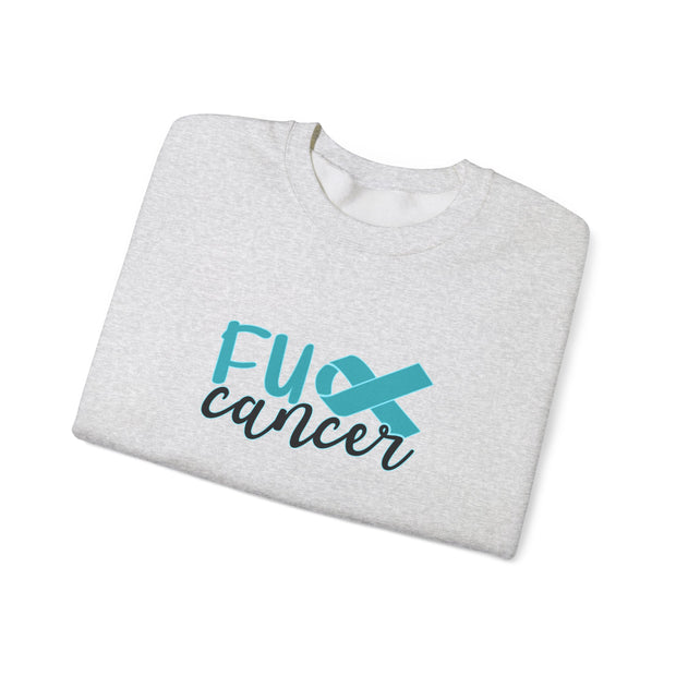 Fuck Cancer Unisex Heavy Blend™ Crewneck Sweatshirt