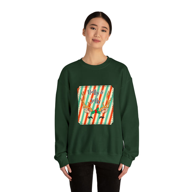 Reindeer Unisex Heavy Blend™ Crewneck Sweatshirt