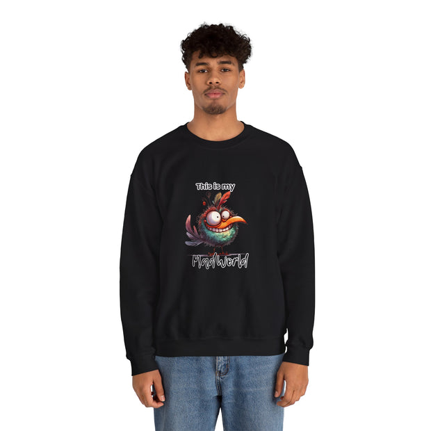 This is My Mad World Unisex Heavy Blend™ Crewneck Sweatshirt