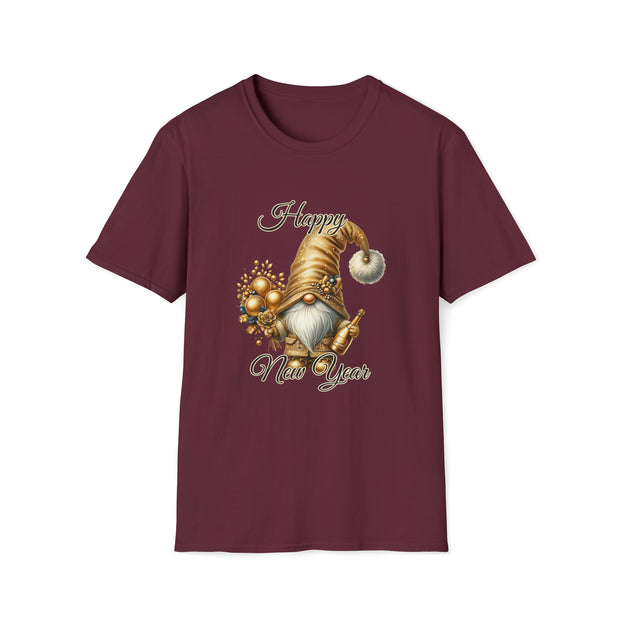 Gnome New Year Unisex Softstyle T-Shirt