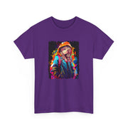 Graffiti Anime Girls Unisex Heavy Cotton Tee