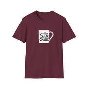 I Run on Coffee and Chaos Unisex Softstyle T-Shirt