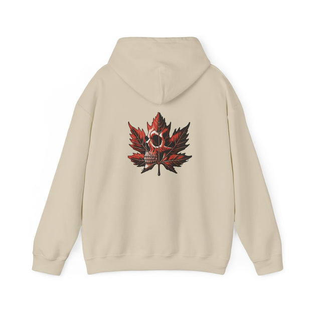 Maple Leaf Skull Unisex Heavy Blend™ Hooded Sweatshirt