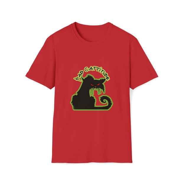 Bad Cattitude Unisex Softstyle T-Shirt
