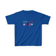 Cute Kids Soda Pop Cotton Tee , Kids Birthday Gift, Summer T-Shirt, Playful Graphic Tee, Party Outfit