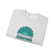 Ovarian Cancer Fighting Unisex Heavy Blend™ Crewneck Sweatshirt
