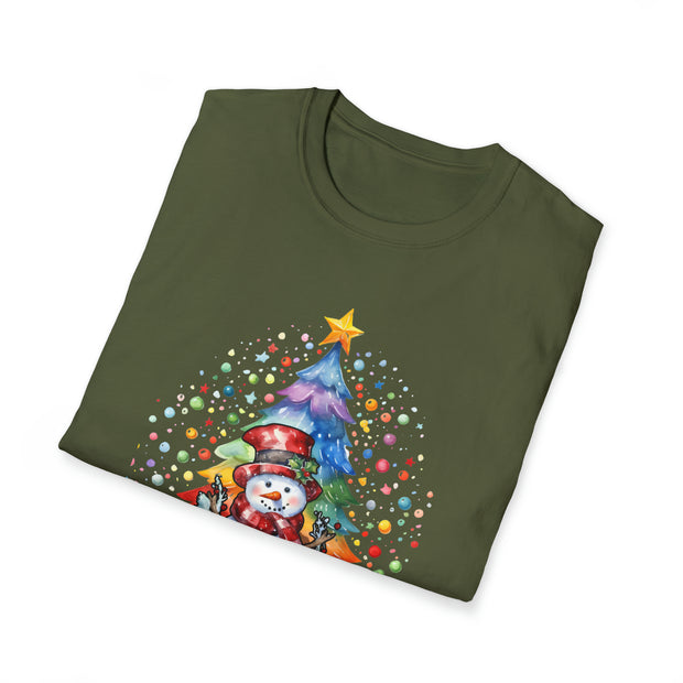 Snowman Unisex Softstyle T-Shirt