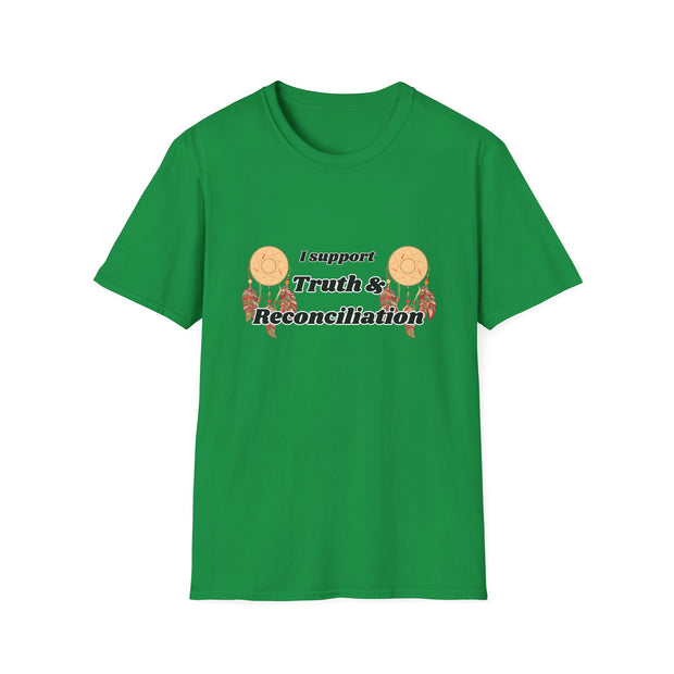 I Support Truth & Reconciliation Unisex Softstyle T-Shirt
