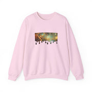 Golden Musical Notes Unisex Heavy Blend™ Crewneck Sweatshirt