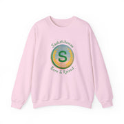 Saskatchewan Born & Raised Unisex Heavy Blend™ Crewneck Sweatshirt