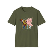 Butterfly Mom Unisex Softstyle T-Shirt