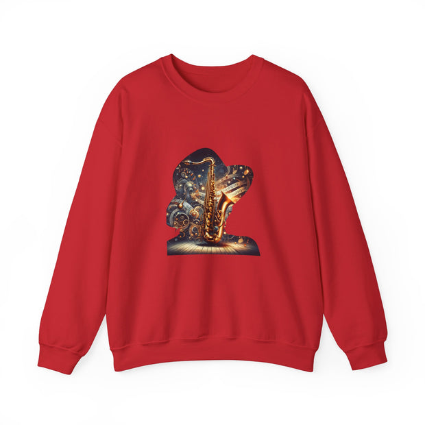 Saxophone Unisex Heavy Blend™ Crewneck Sweatshirt
