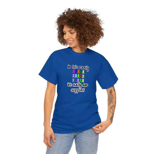 Cancer Support Unisex Heavy Cotton Tee