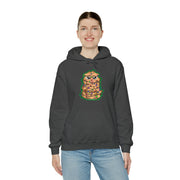 Christmas cat Unisex Heavy Blend™ Hooded Sweatshirt