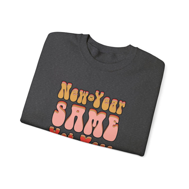 Same Hot Mess Unisex Heavy Blend™ Crewneck Sweatshirt