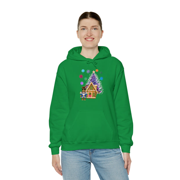 Gnome nutcracker Unisex Heavy Blend™ Hooded Sweatshirt