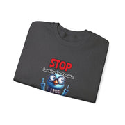 Stop Looking for Trouble Unisex Heavy Blend™ Crewneck Sweatshirt
