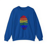 Pride Fingerprint Unisex Heavy Blend™ Crewneck Sweatshirt