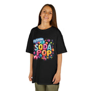 Kids Soda Pop Tee, Fun T-Shirt, Cute Apparel for Kids, Gift for Birthdays, Playdate Outfit, Colorful Kidswear
