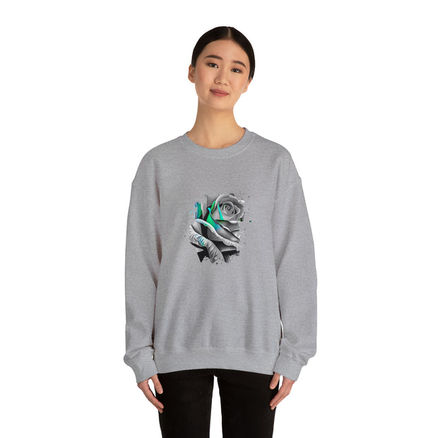 Rose Unisex Heavy Blend™ Crewneck Sweatshirt
