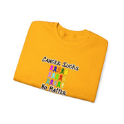 Cancer Sucks Unisex Heavy Blend™ Crewneck Sweatshirt