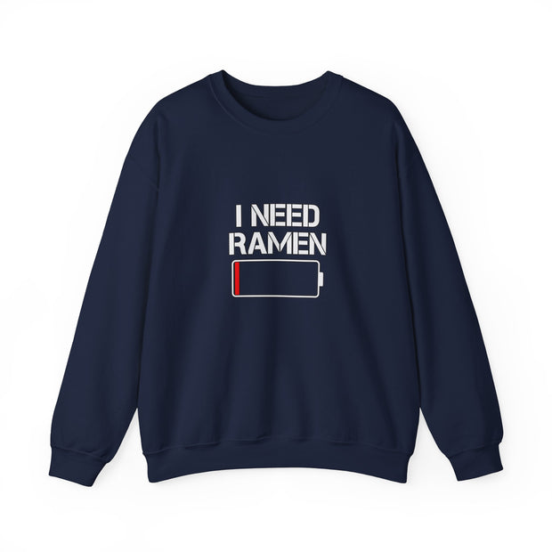 I Need Ramen Unisex Heavy Blend™ Crewneck Sweatshirt