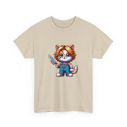 Horror Movie Cats Unisex Heavy Cotton Tee