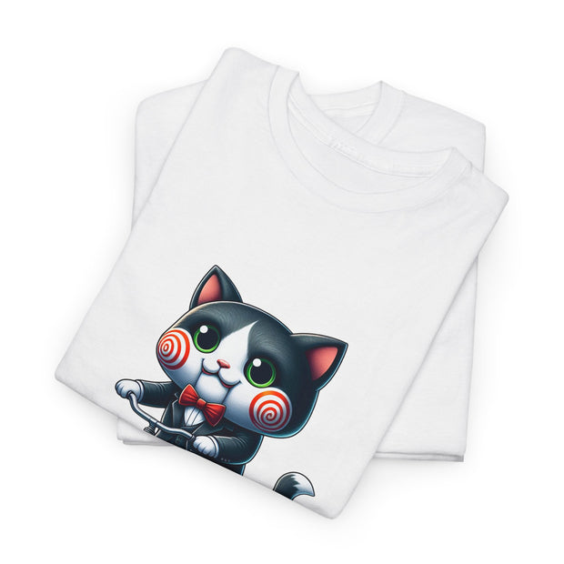 Horror Movie Cats Unisex Heavy Cotton Tee
