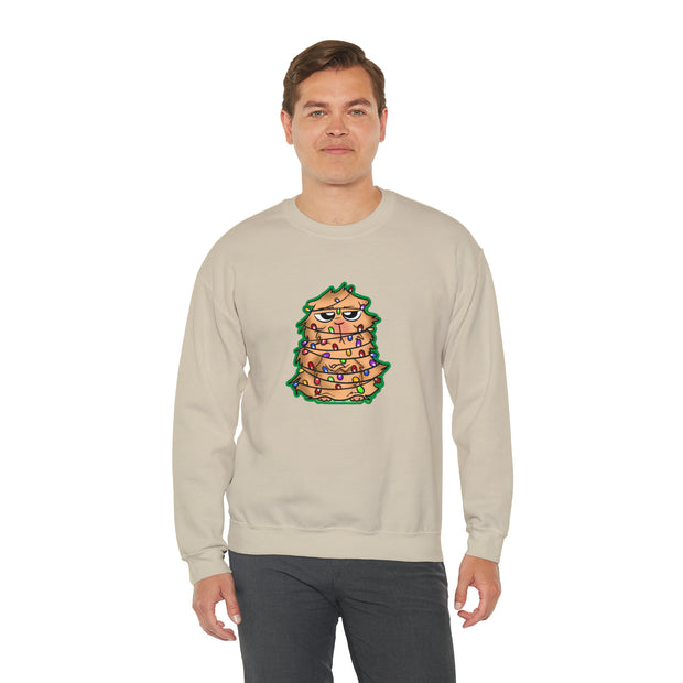 Christmas cat Unisex Heavy Blend™ Crewneck Sweatshirt
