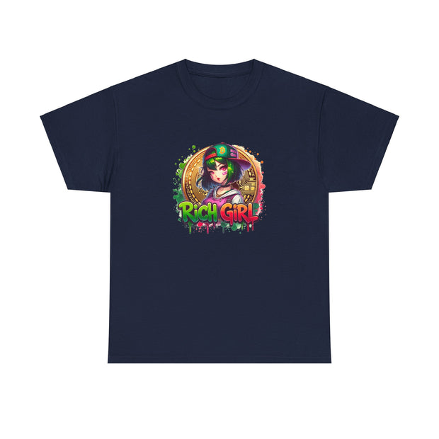 Graffiti Anime Girls Unisex Heavy Cotton Tee