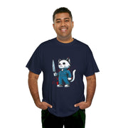 Horror Movie Cats Unisex Heavy Cotton Tee